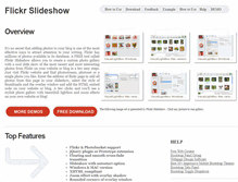 Tablet Screenshot of flickrslideshowembed.com